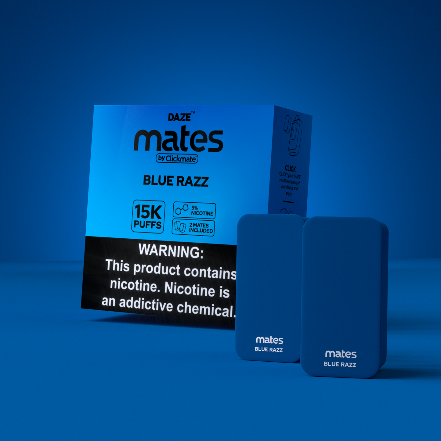 7 Daze Clickmate 15000 Puffs Disposable Vape Device Starter Kit