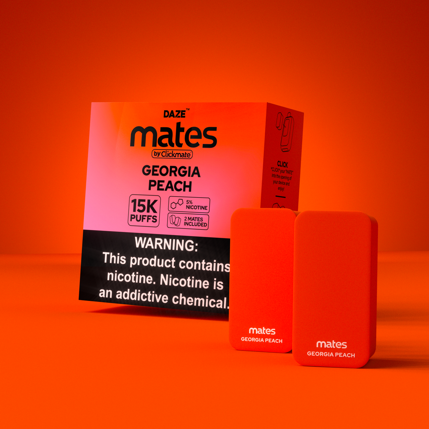 7 Daze Clickmate 15000 Puffs Disposable Vape Device Starter Kit