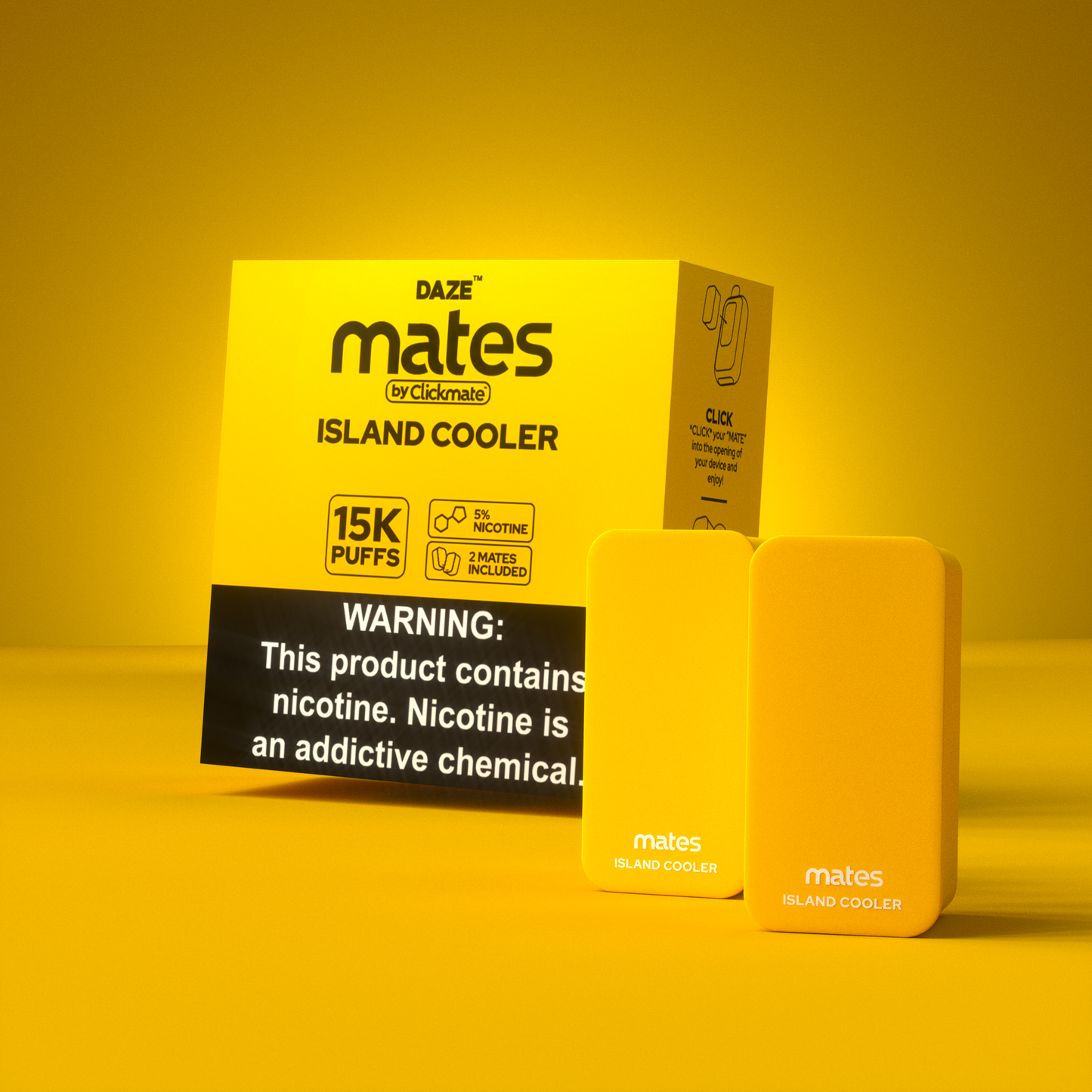 7 Daze Clickmate 15000 Puffs Disposable Vape Device Starter Kit