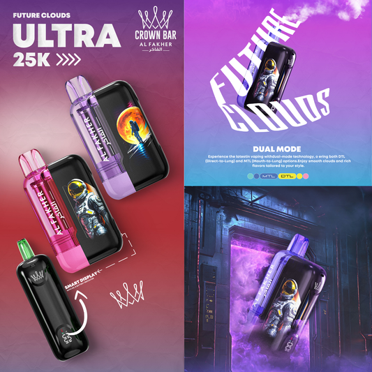 Al Fakher Crown Bar Ultra 25000 Puffs Disposable Vape Device