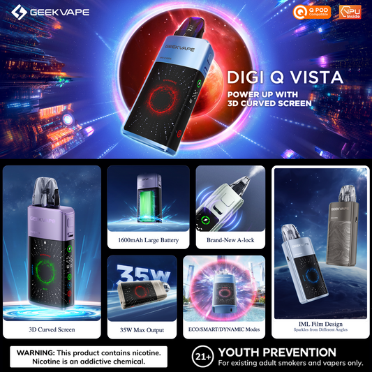 Geek Vape Digi-Q Vista 35W Pod System Starter Kit Device