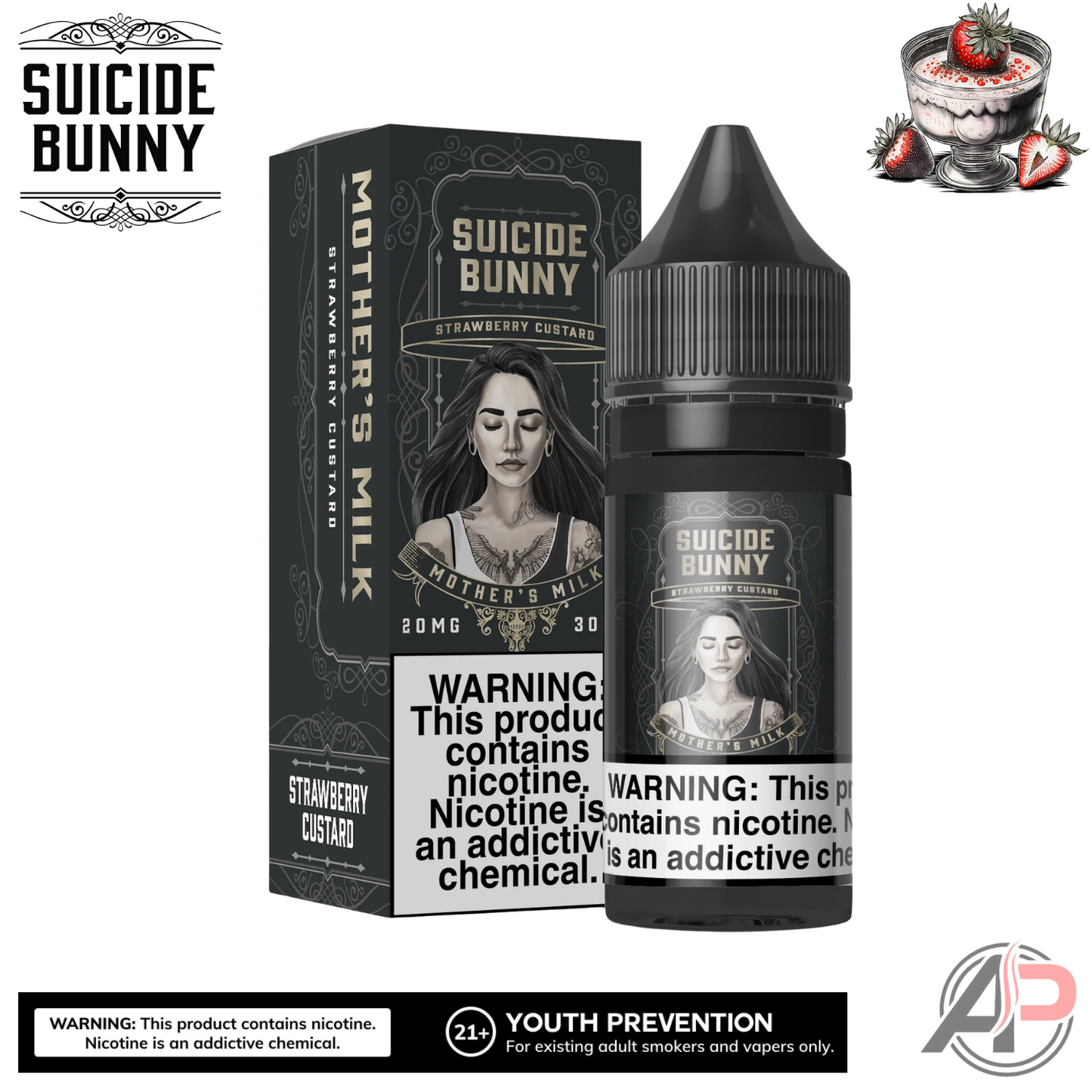 Suicide Bunny Mothers Milk E-Liquid 120mL