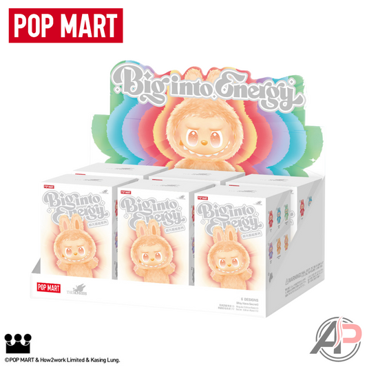 Pop Mart Labubu The Monsters Big Into Energy Series Vinyl Plush Pendant Blind Box