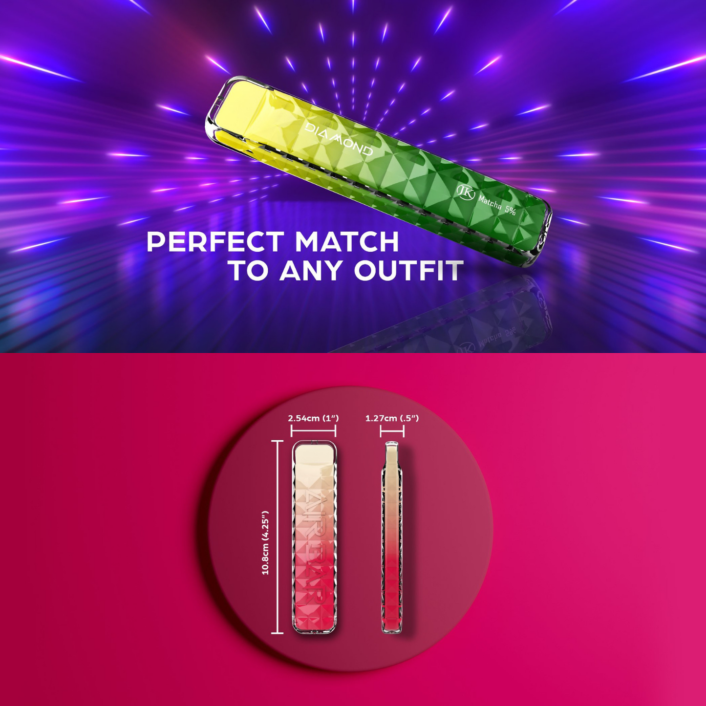 Air Bar Diamond Vape Disposable Device