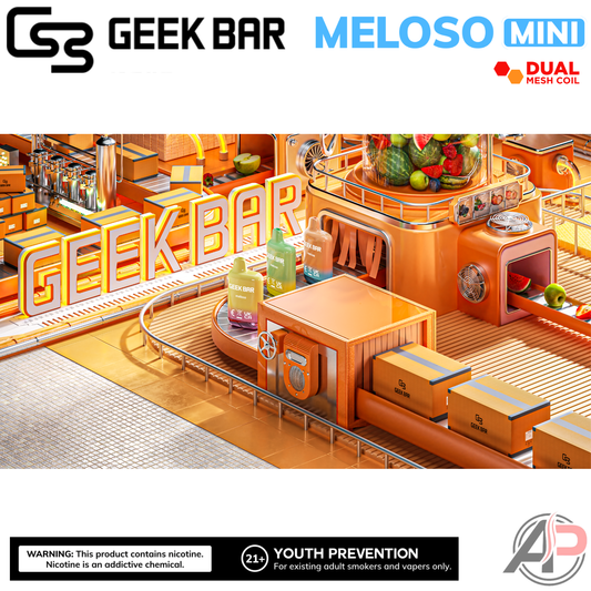 Geek Bar Meloso Mini 1500 Puffs Disposable Vape Device