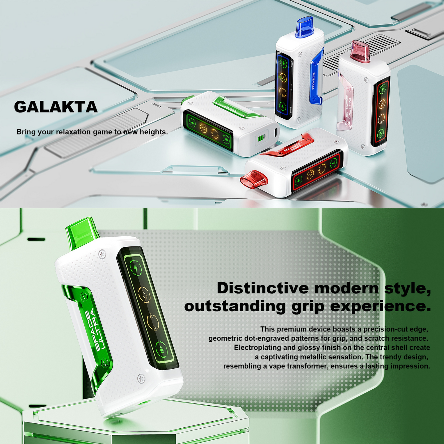 Space Ultra Galakta 20000 Puff Disposable Vape Device