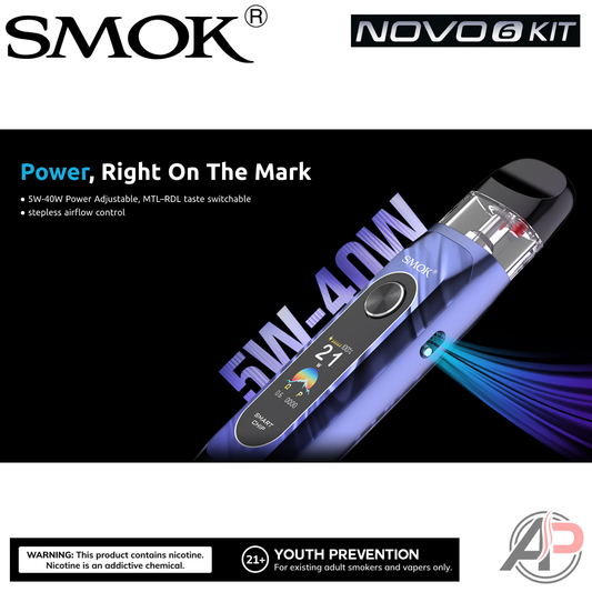 Smok Novo 6 Pod System Starter Kit Device