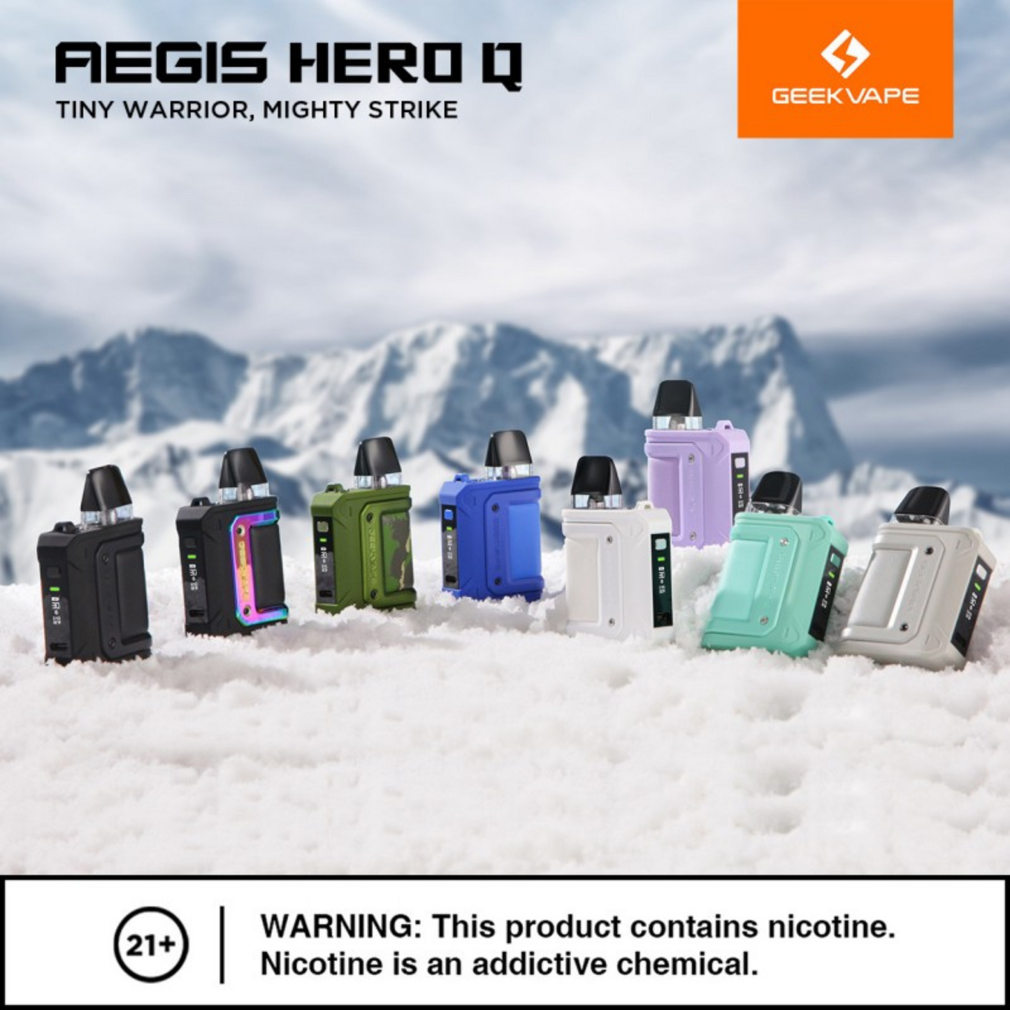 Geek Vape Aegis Hero Q 30W Pod System Starter Kit Device