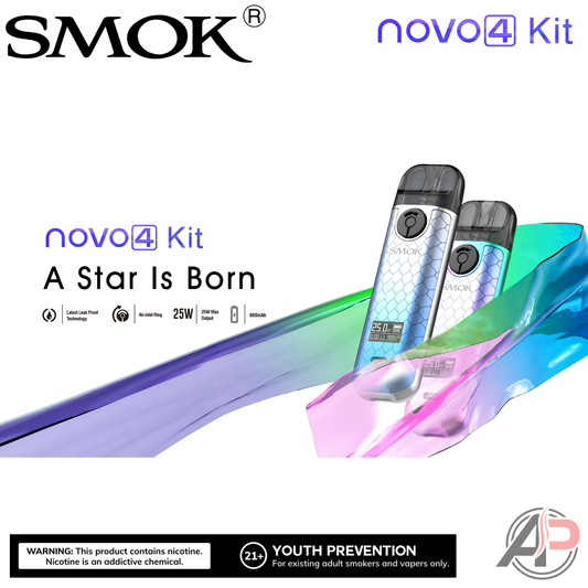 Smok Novo 4 25w Pod System Starter Kit Device