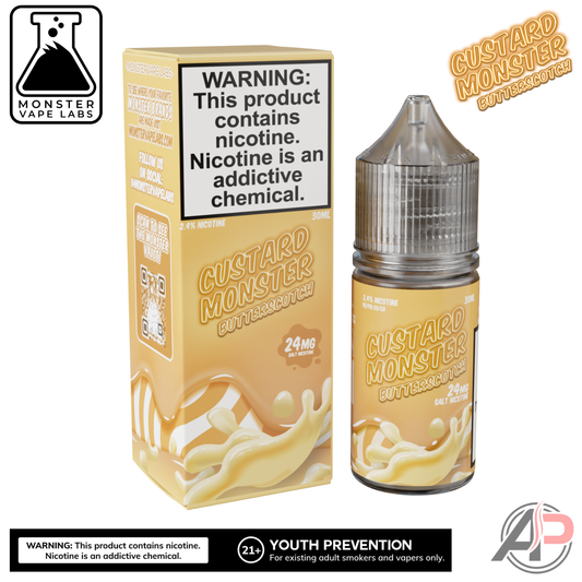 Butterscotch E-Liquid By Custard Monster Vape Labs 100mL