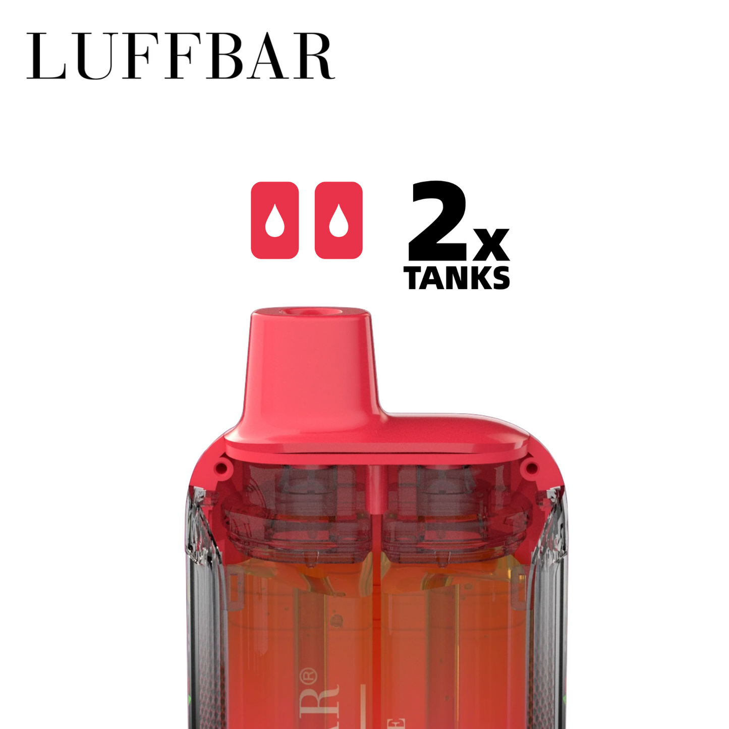 LuffBar Dually 20000 Puffs Disposable Vape Device