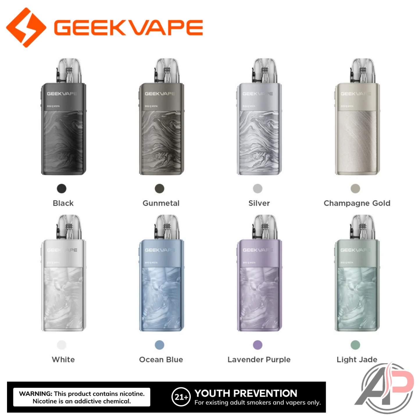 Geek Vape Digi-Q Vista 35W Pod System Starter Kit Device