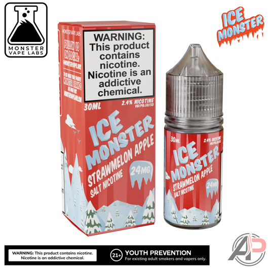 Strawmelon Apple E-Liquid By Ice Monster Vape Labs 100mL