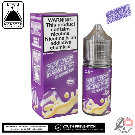 Blackberry E-Liquid By Custard Monster Vape Labs 100mL