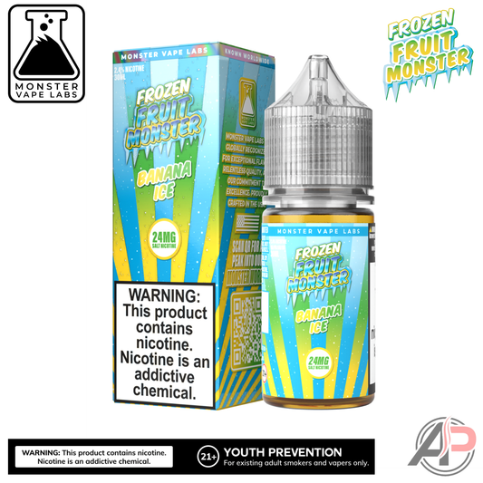 Banana Ice E-Liquid By Frozen Fruit Monster Vape Labs 100mL