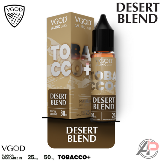 VGOD Tobacco Plus Desert Blend 30mL Salt Nic