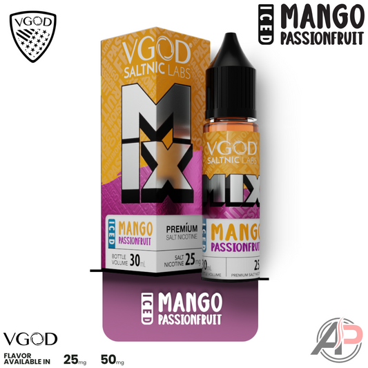 VGOD Mix Iced Mango Passionfruit 30mL Salt Nic