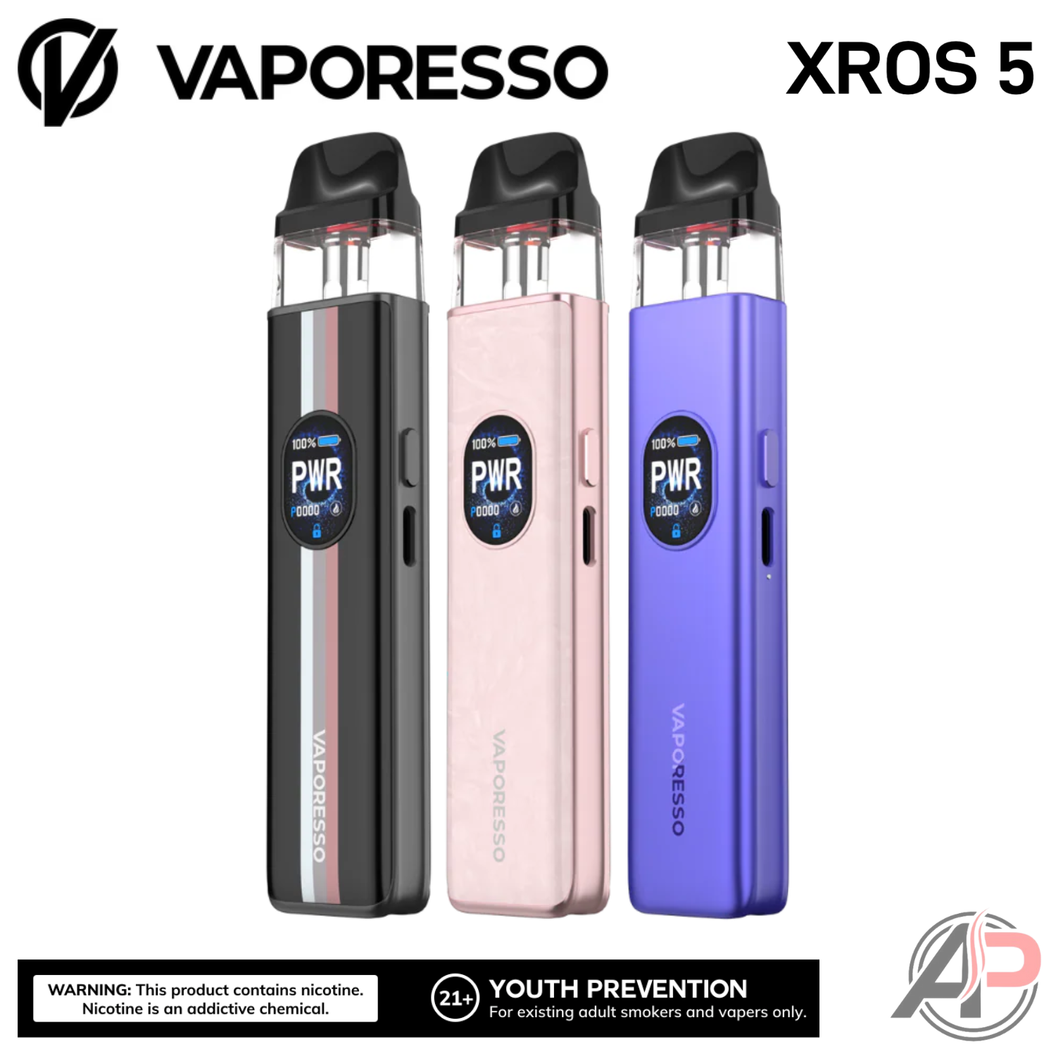 Vaporesso Xros 5 Pod System Starter kit Device Apvs Vaporesso Xros 5 Pod System Starter kit Device Apvs