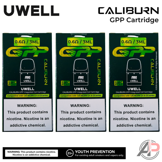 Uwell Caliburn GPP Replacement Pods 3 Pack