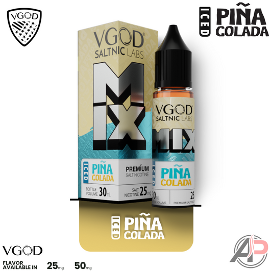 VGOD Mix Iced Pina Colada 30mL Salt Nic