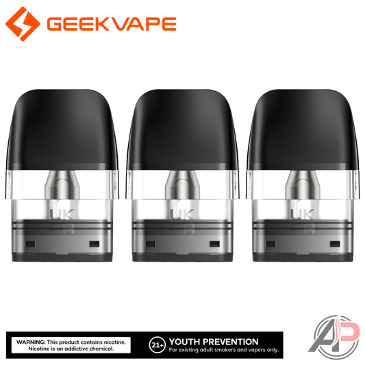 Geek Vape Q Replacement Pod Cartridges 3 Pack