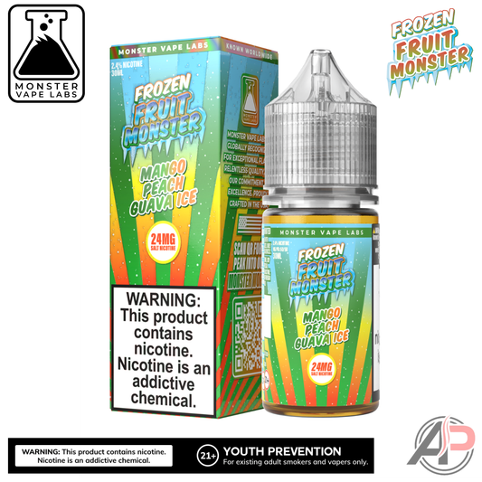 Mango Peach Guava Ice E-Liquid By Frozen Fruit Monster Vape Labs 100mL