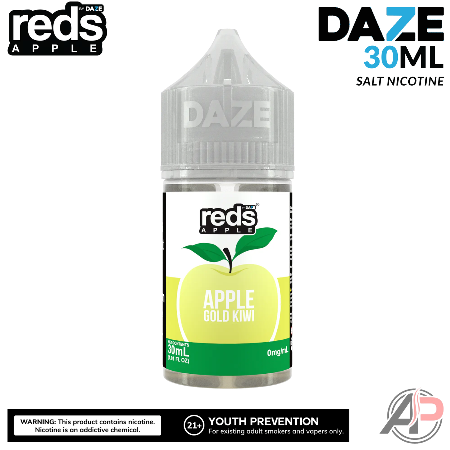 7 Daze Reds Apple Gold Kiwi Salt Nicotine 30mL