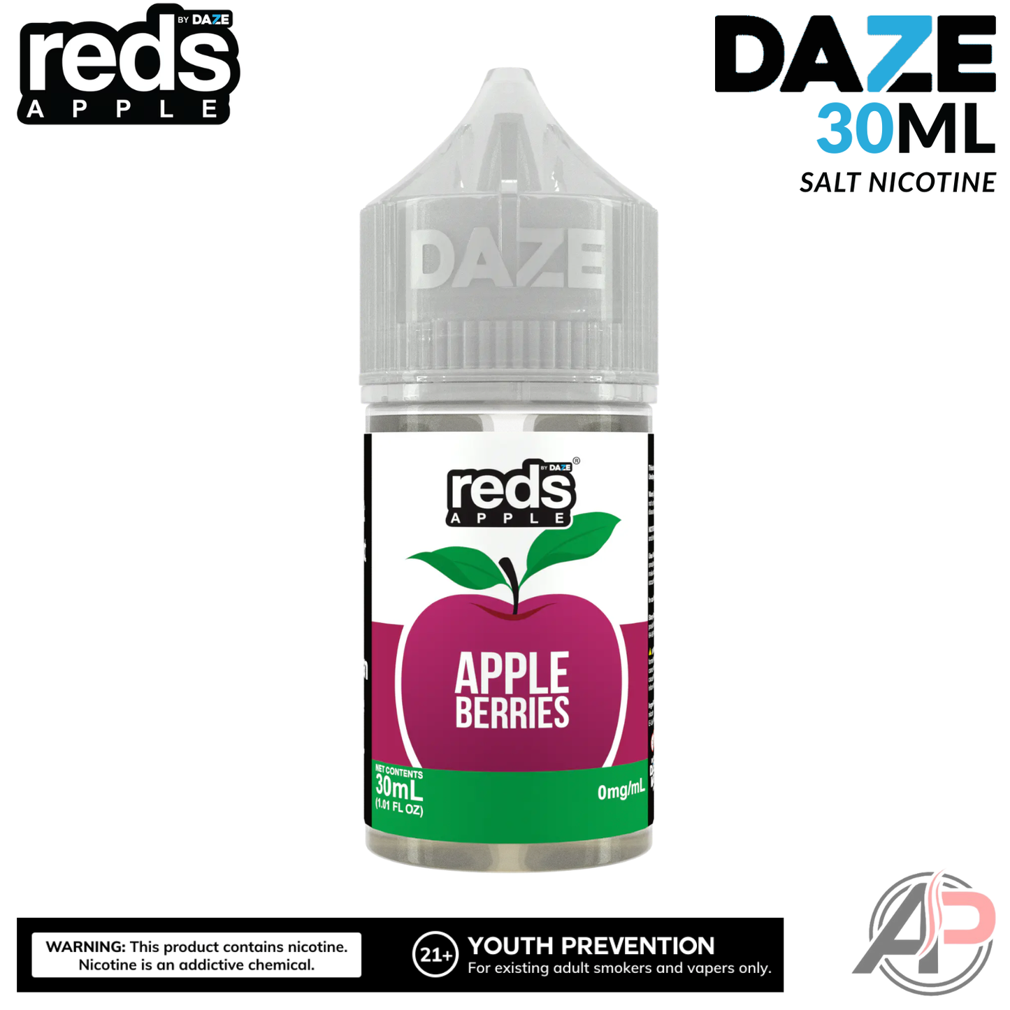 7 Daze Reds Apple Berries Salt nicotine 30mL