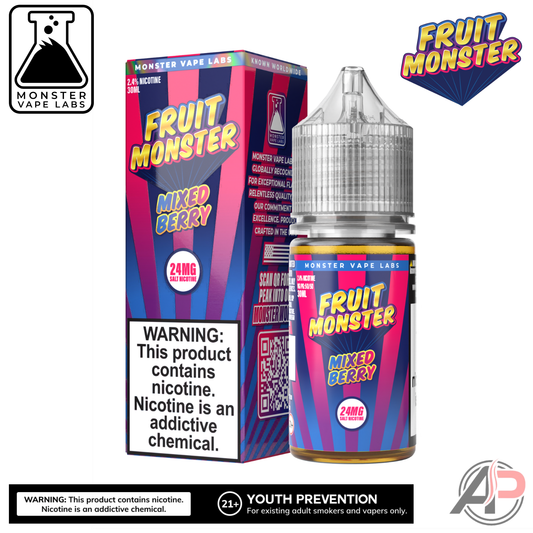 Mixed Berry E-Liquid By Fruit Monster Vape Labs 100mL
