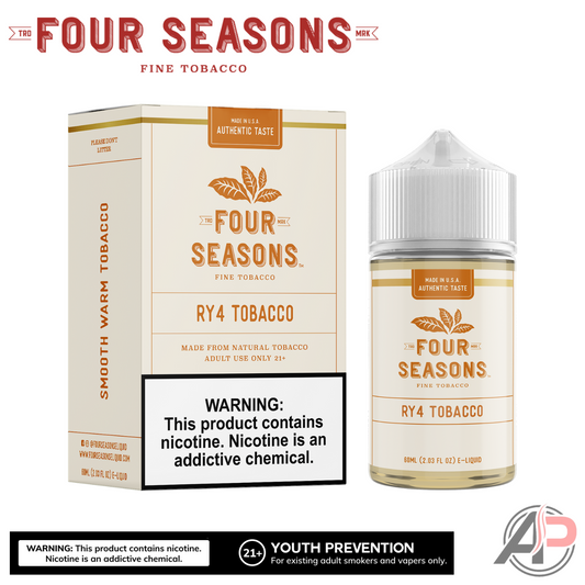 Four Seasons RY4 Tobacco E-Liquid 60mL