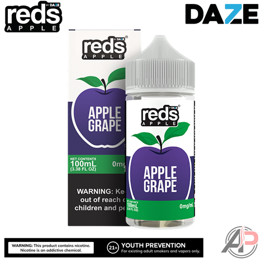 7 Daze Reds Apple Grape E-Liquid 100mL