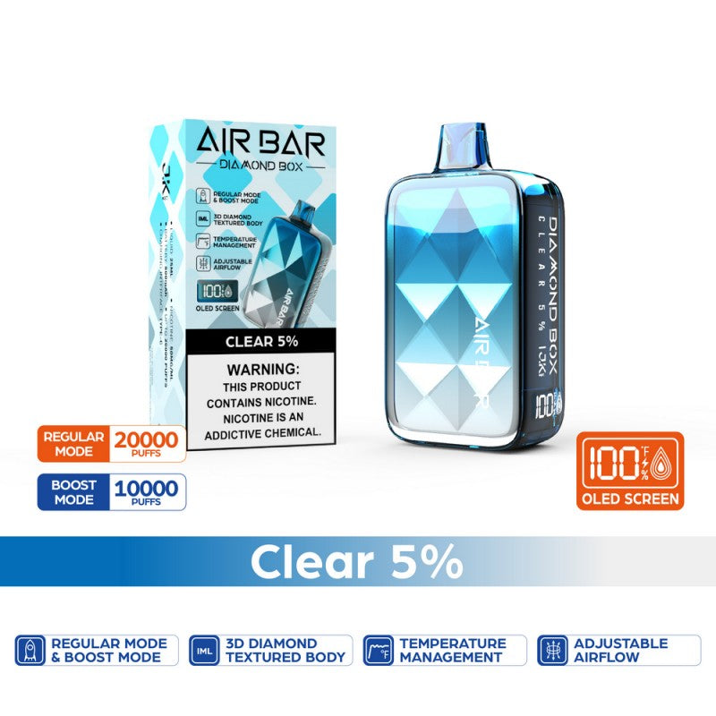 Air Bar Diamond Box 20000 Puff Disposable Vape Device