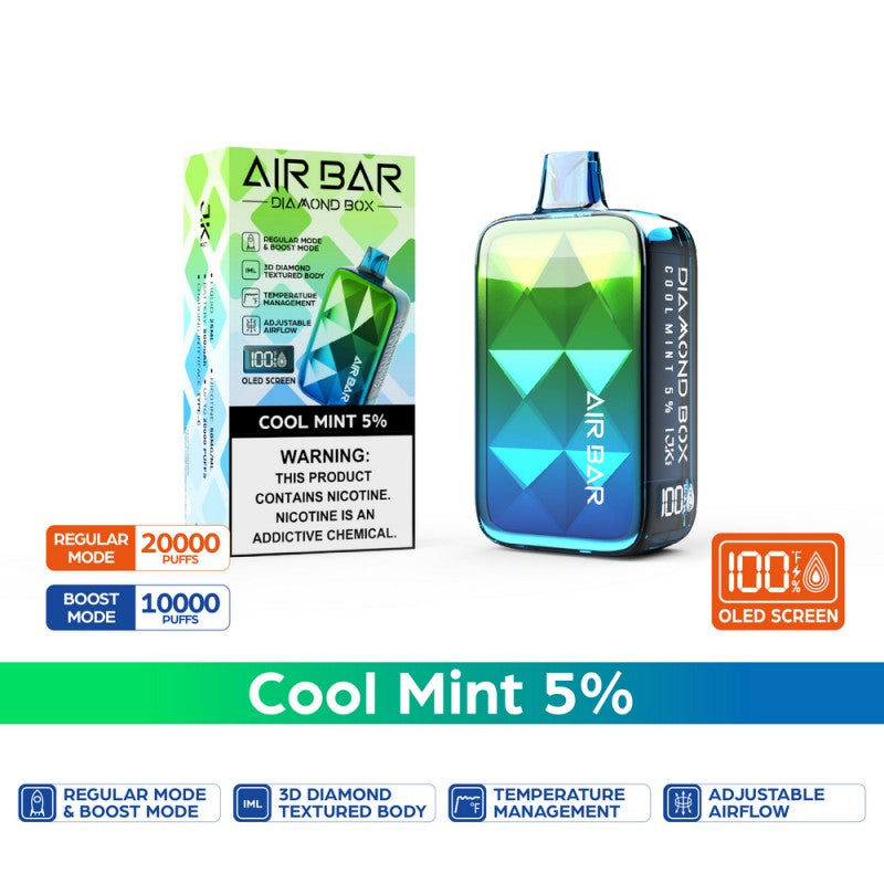 Air Bar Diamond Box 20000 Puff Disposable Vape Device