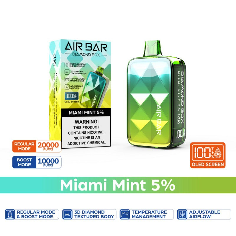 Air Bar Diamond Box 20000 Puff Disposable Vape Device