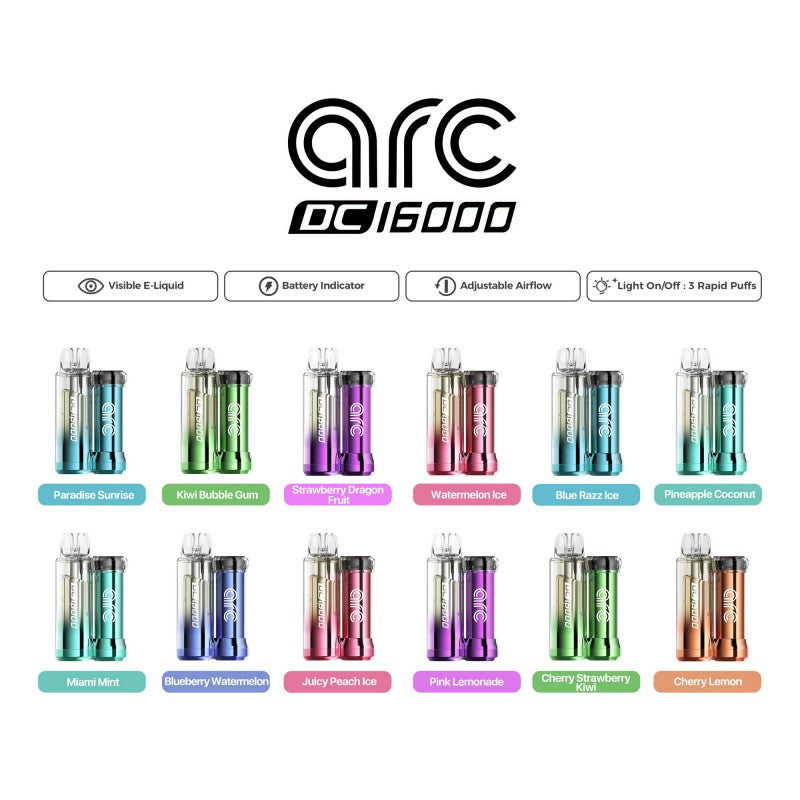 Arc DC16000 Puff Disposable Vape Device