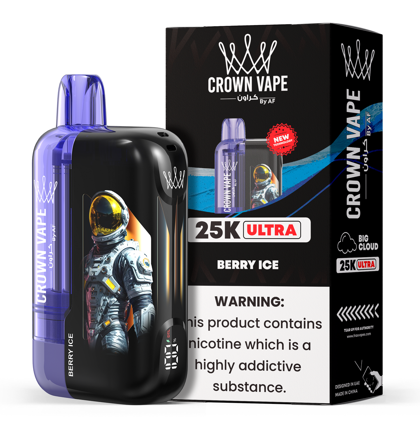 Al Fakher Crown Bar Ultra 25000 Puffs Disposable Vape Device