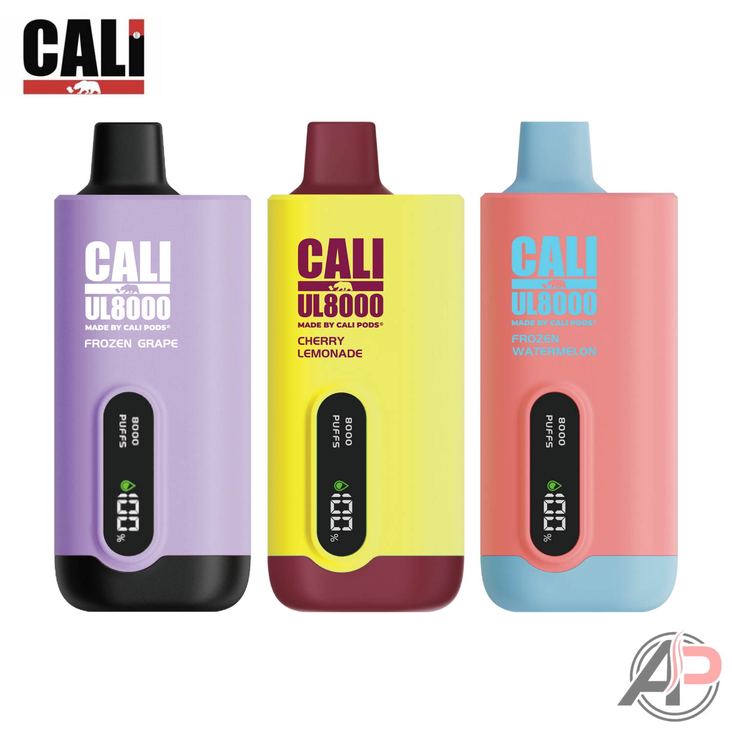 Cali UL8000 8K Puffs Disposable Vape All Flavors Apvs Cali UL8000 8K Puffs Disposable Vape All Flavors Apvs