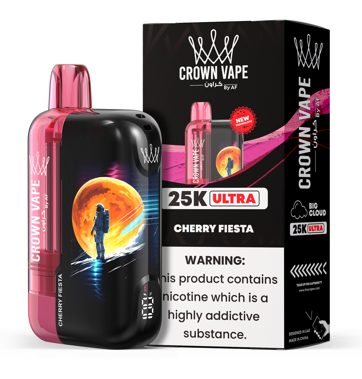 Al Fakher Crown Bar Ultra 25000 Puffs Disposable Vape Device