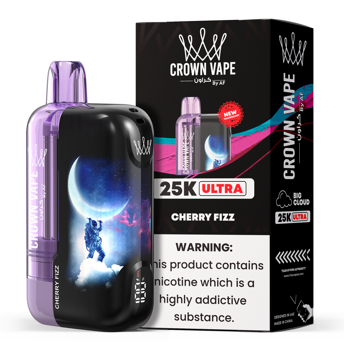 Al Fakher Crown Bar Ultra 25000 Puffs Disposable Vape Device