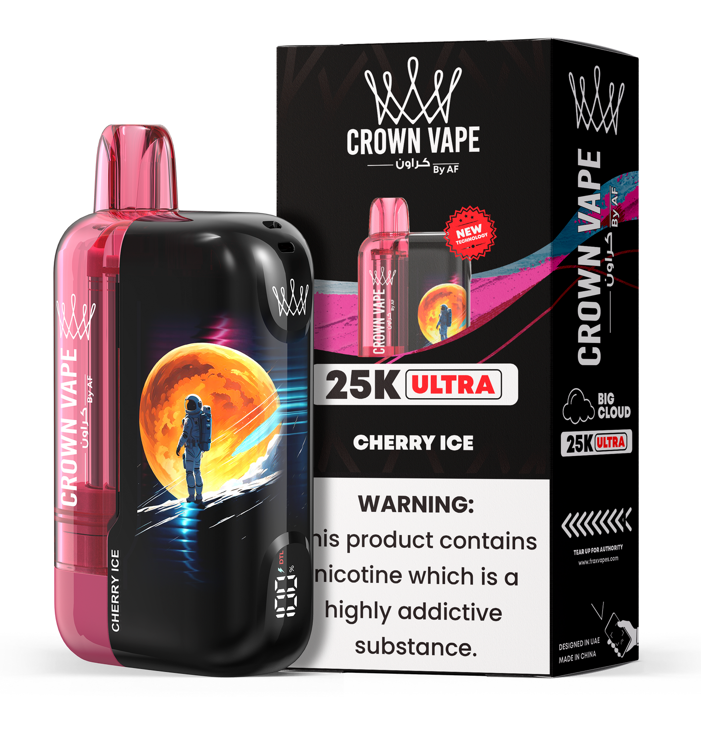 Al Fakher Crown Bar Ultra 25000 Puffs Disposable Vape Device