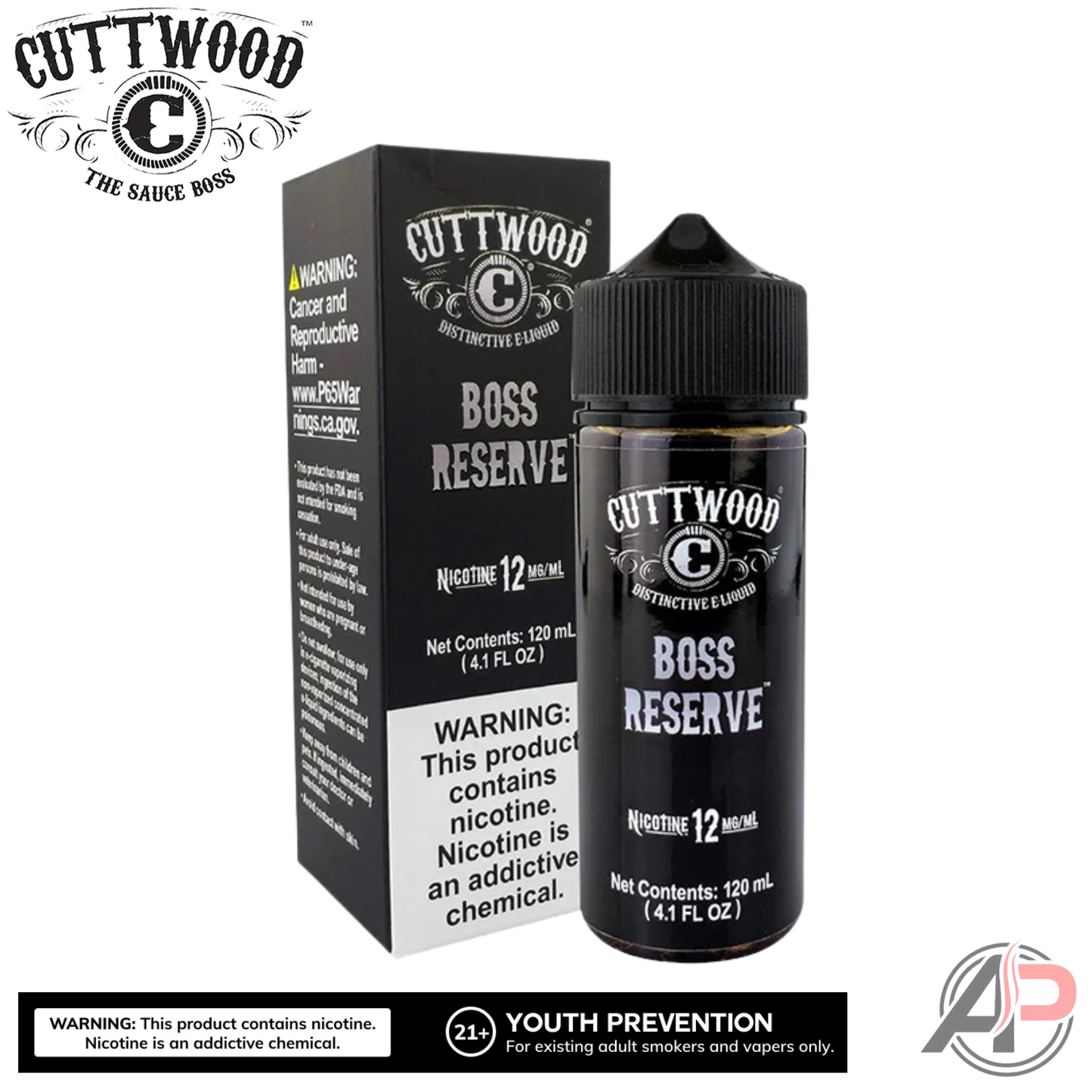 Cuttwood Boss Reserve E-Liquid 120mL