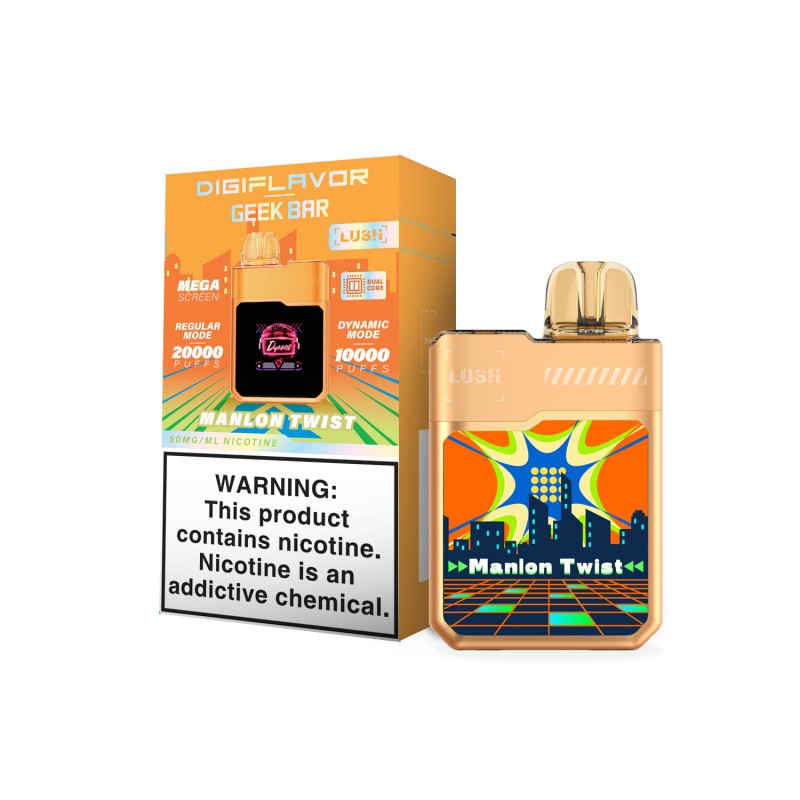 DigiFlavor Geek Bar Lush 20000 Puffs Disposable Vape Device