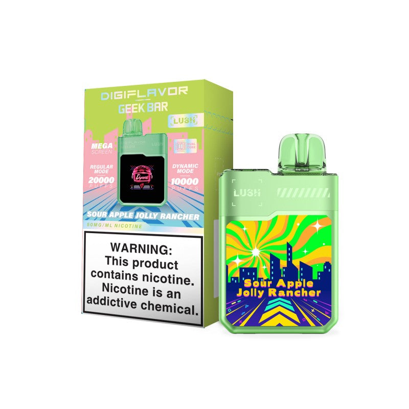 DigiFlavor Geek Bar Lush 20000 Puffs Disposable Vape Device