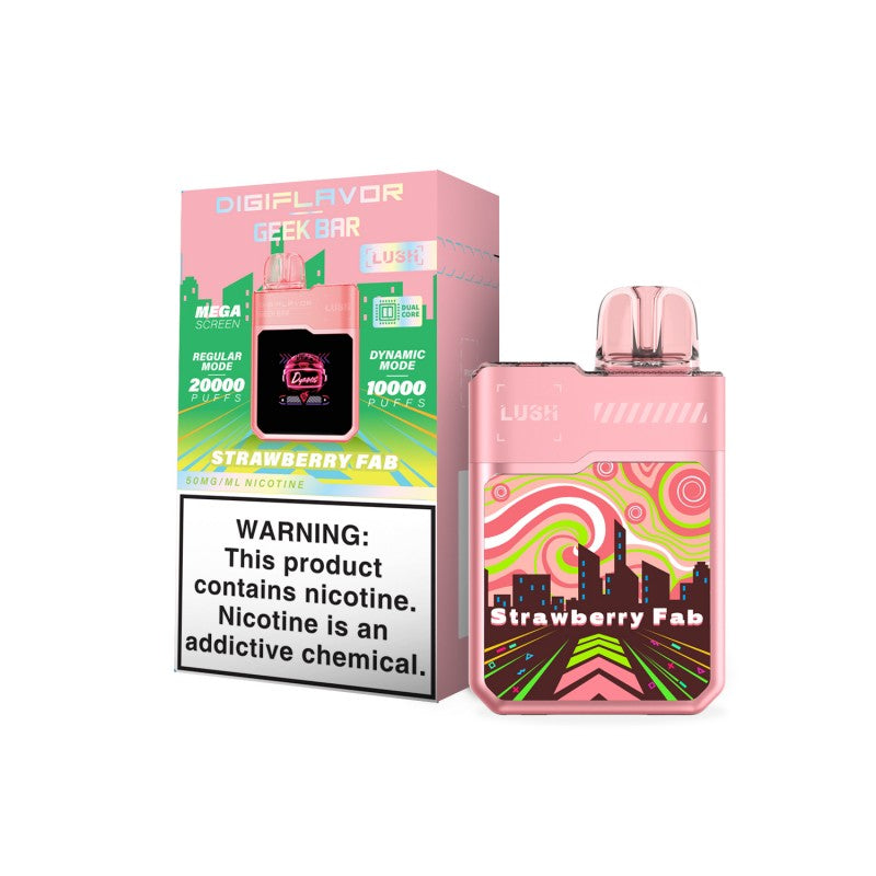 DigiFlavor Geek Bar Lush 20000 Puffs Disposable Vape Device