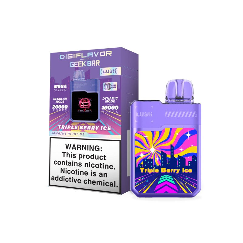 DigiFlavor Geek Bar Lush 20000 Puffs Disposable Vape Device