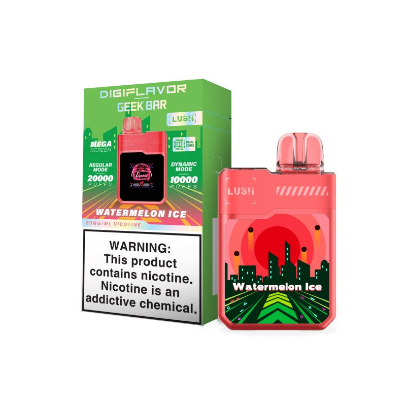DigiFlavor Geek Bar Lush 20000 Puffs Disposable Vape Device