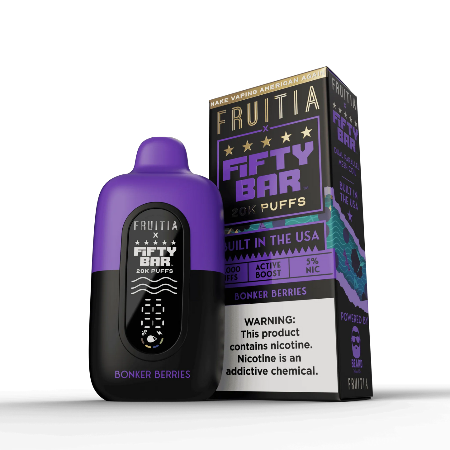 Fifty Bar V2 20000 Puffs Disposable Vape Device