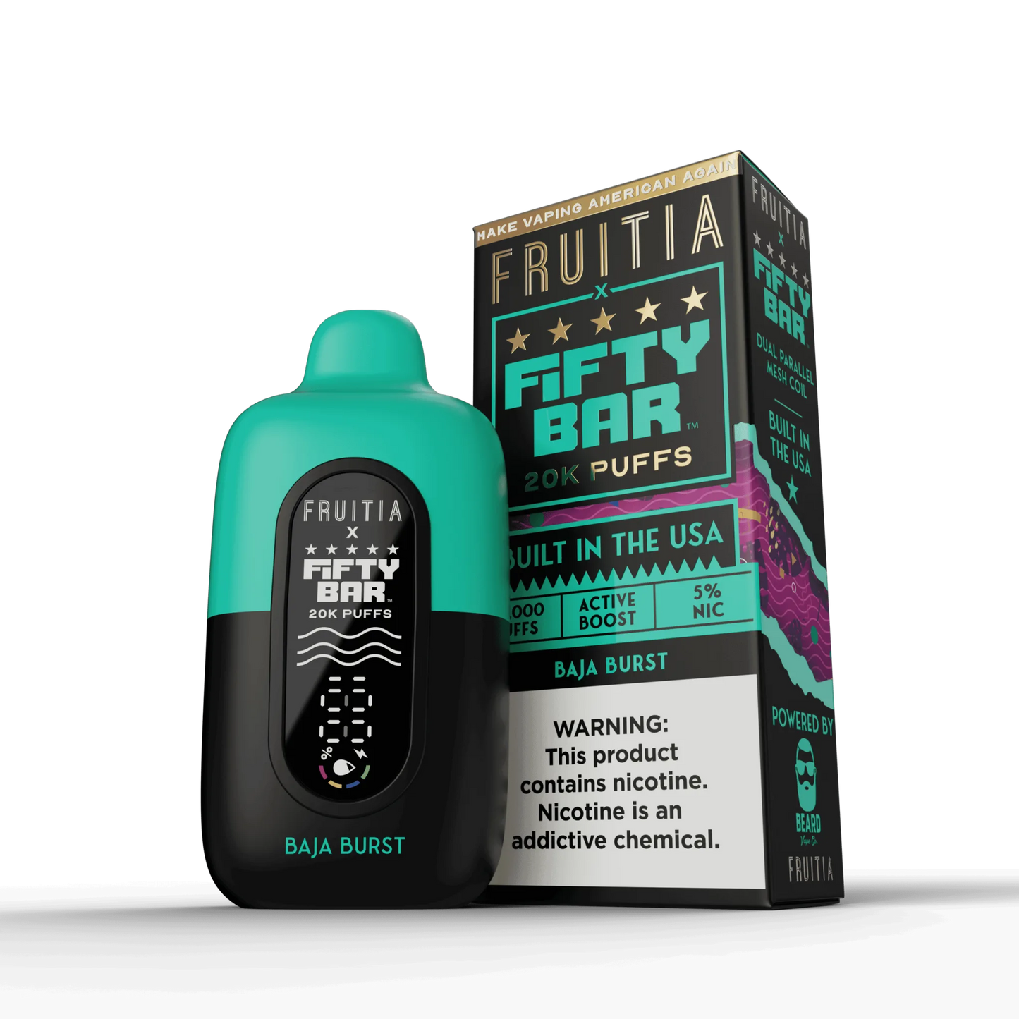 Fifty Bar V2 20000 Puffs Disposable Vape Device