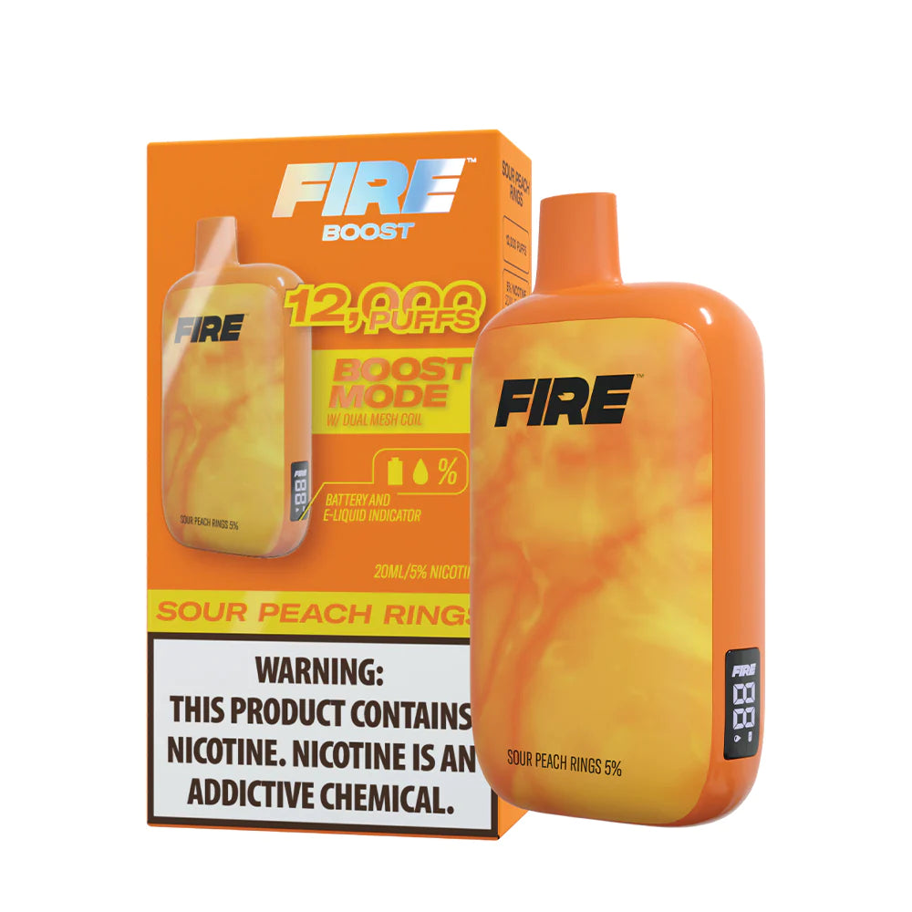 Fire Boost 12000 Puff Disposable Vape Device