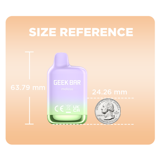 Geek Bar Meloso Mini 1500 Puffs Disposable Vape Device